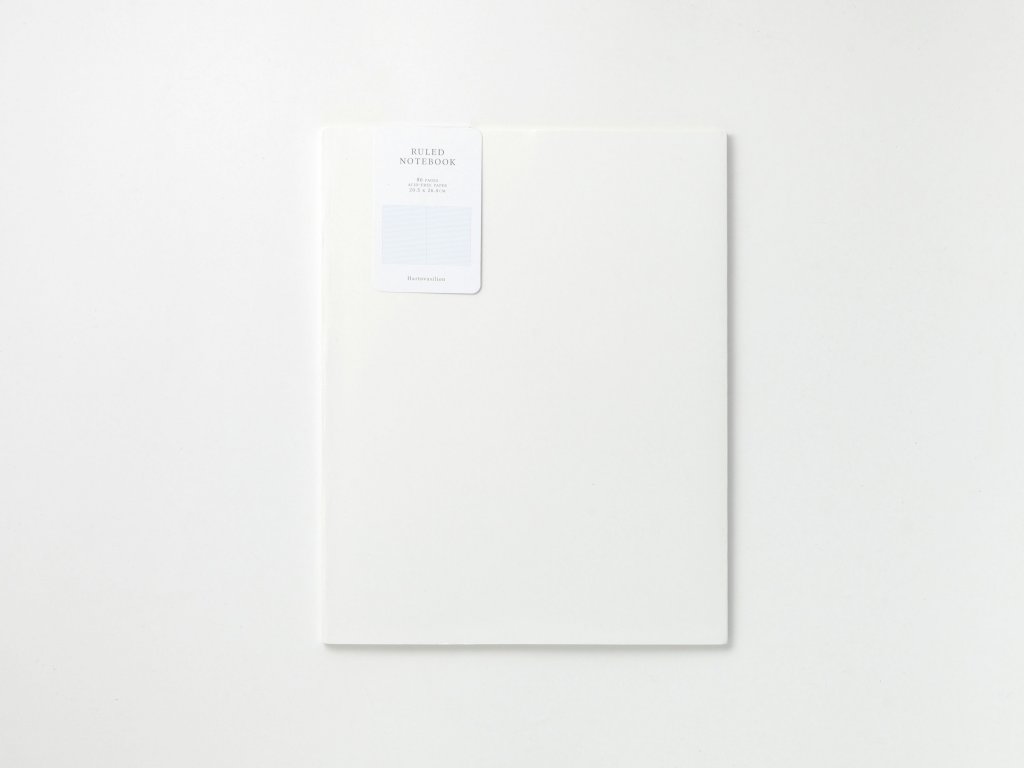 Ruled Note Book - White