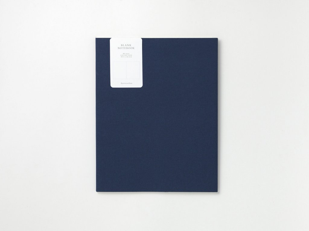 Blank Note Book - Blue