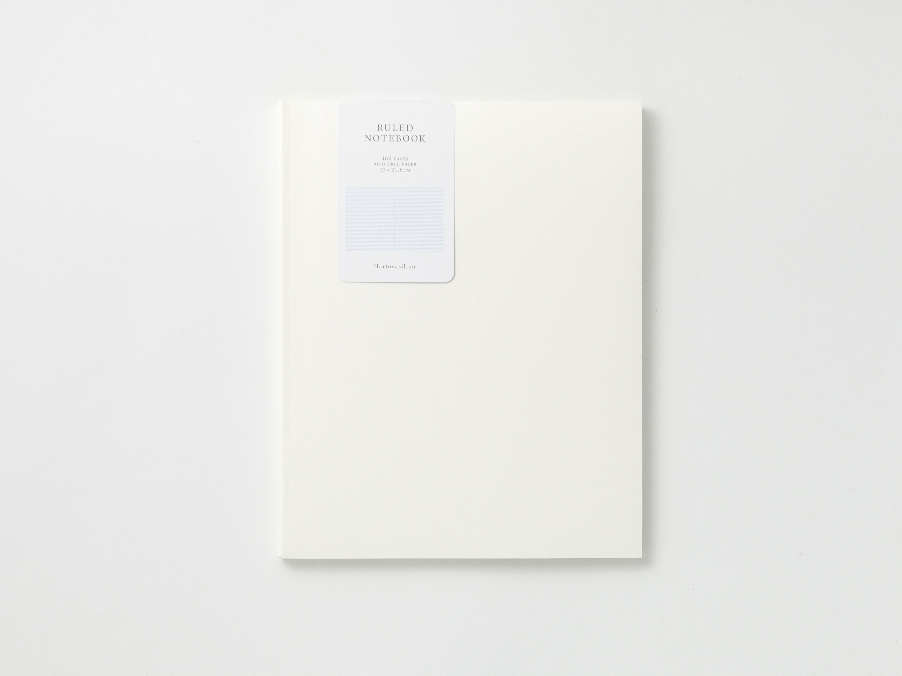 Ruled Note Book - White