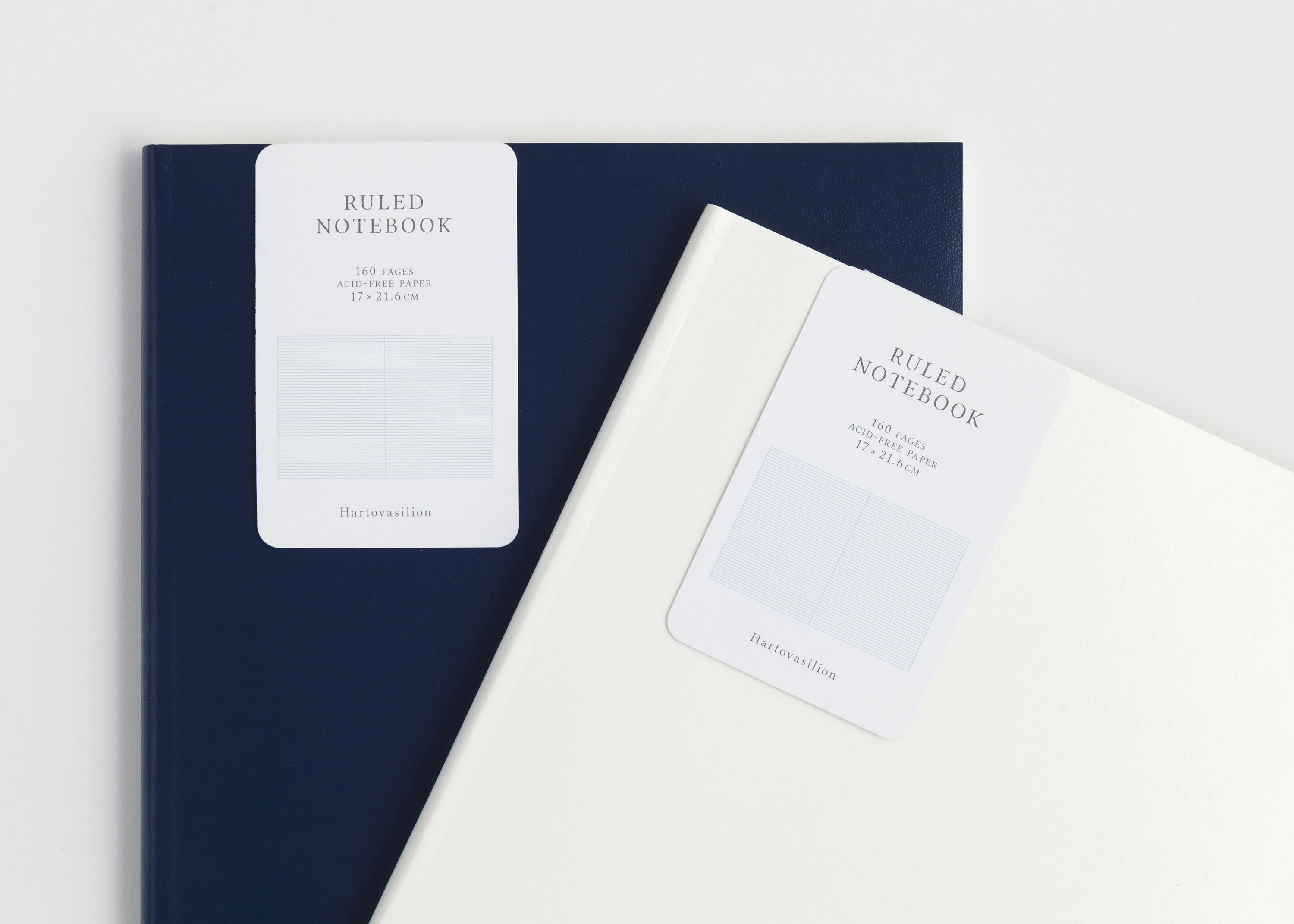 Ruled Note Book - White