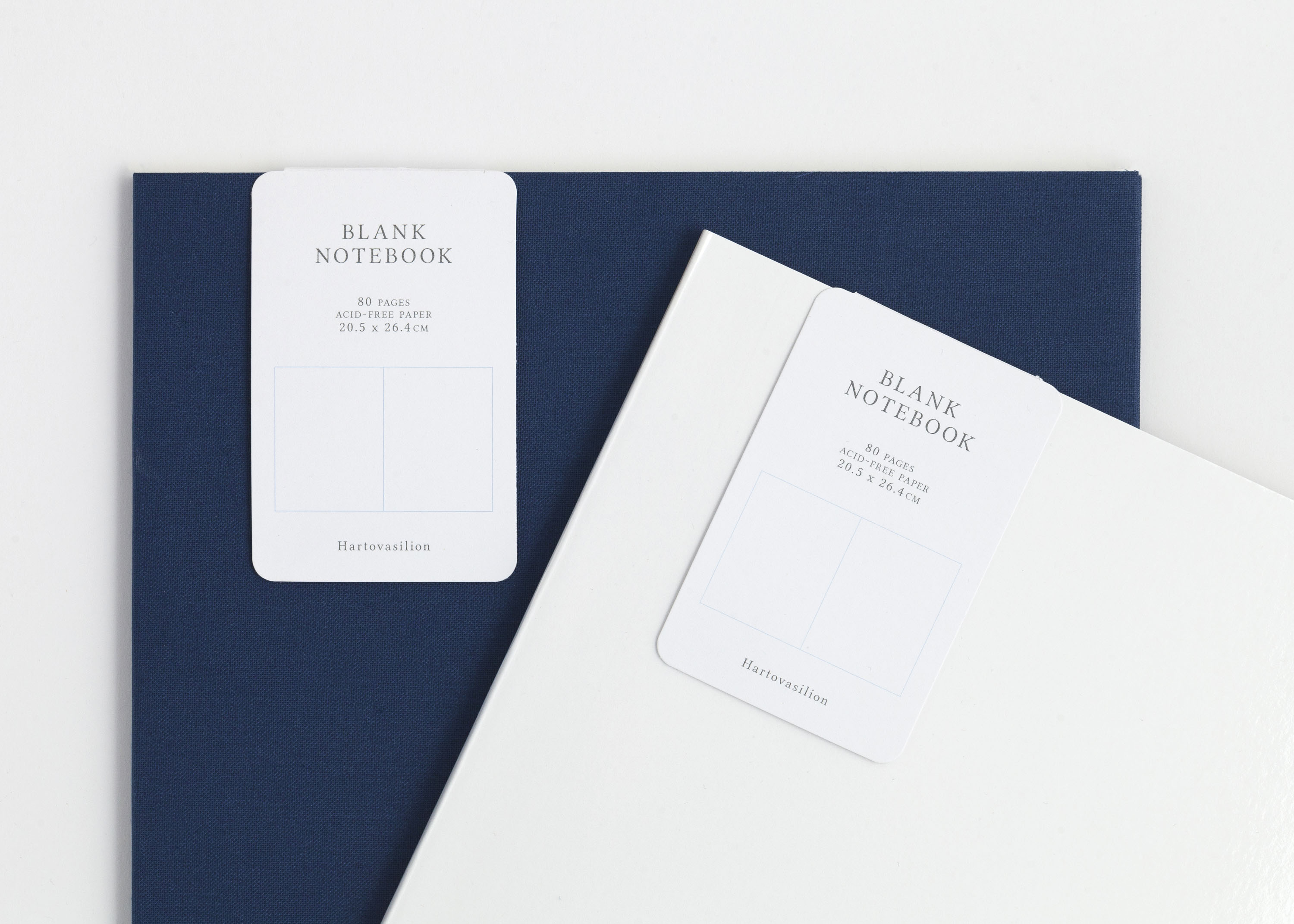 Blank Note Book - Blue