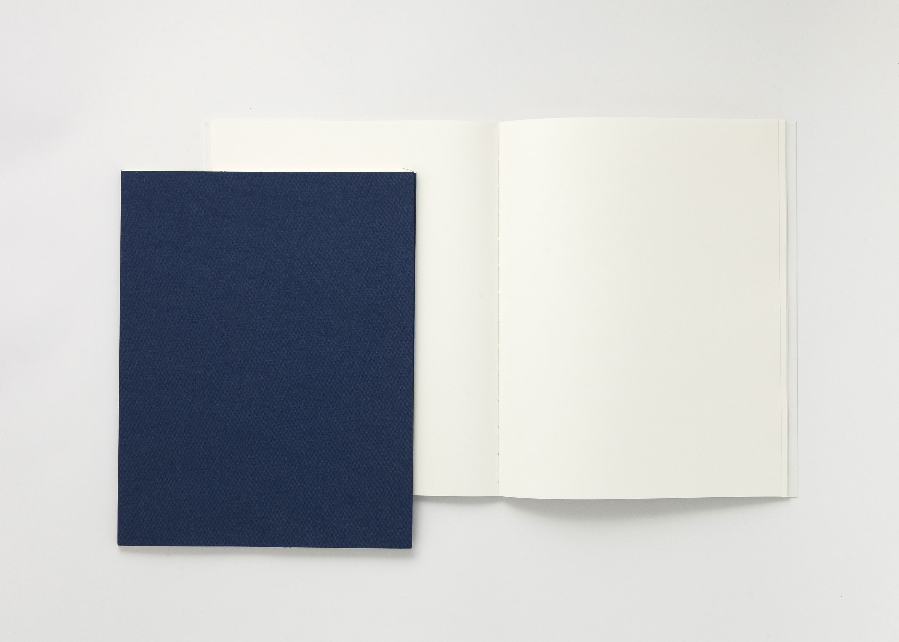 Blank Note Book - Blue