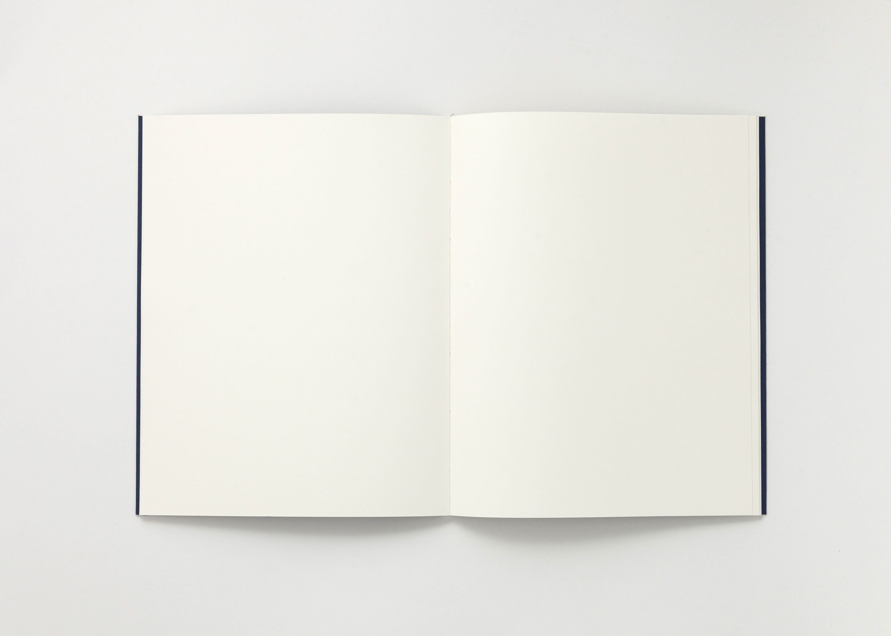 Blank Note Book - Blue