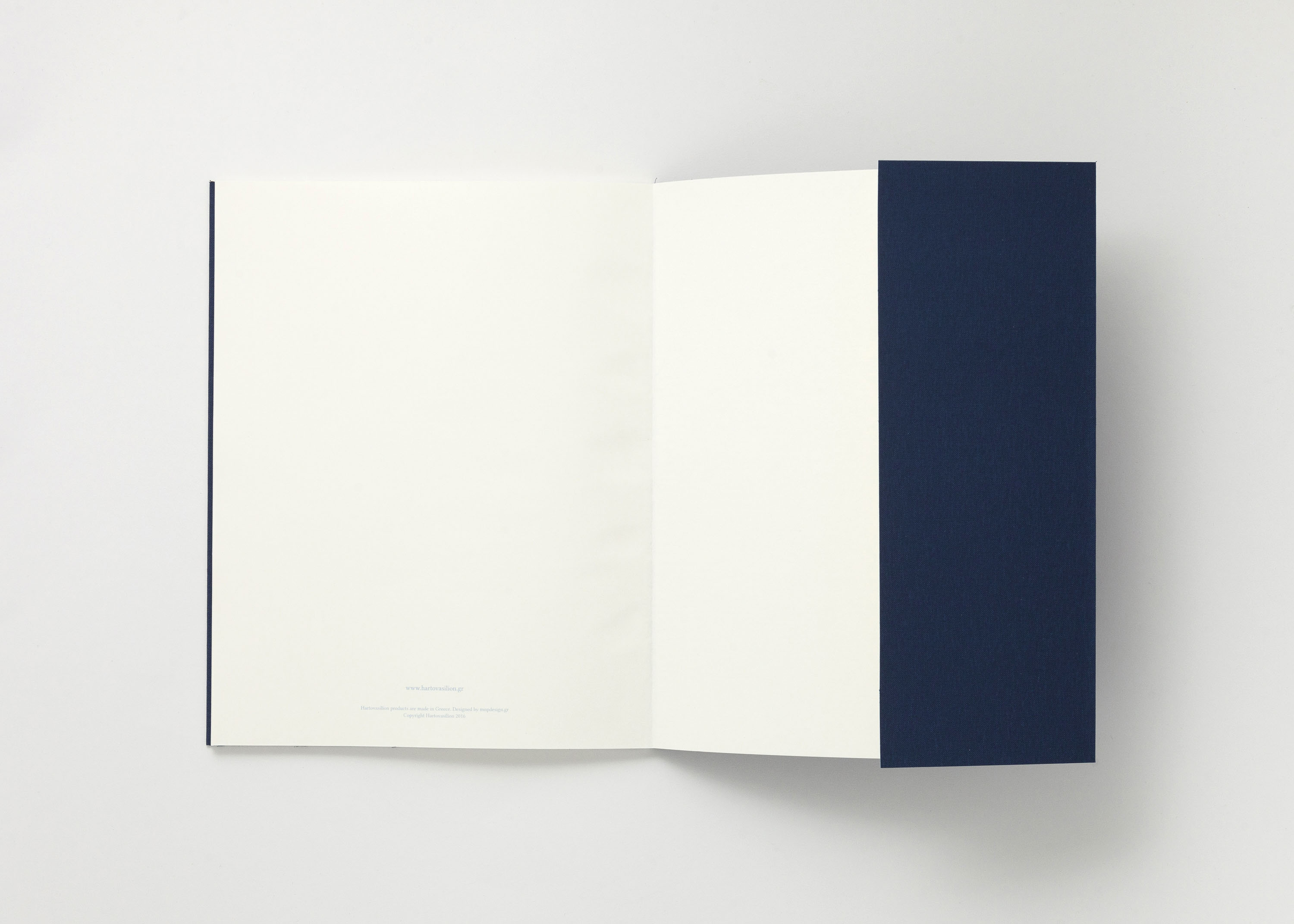 Blank Note Book - Blue