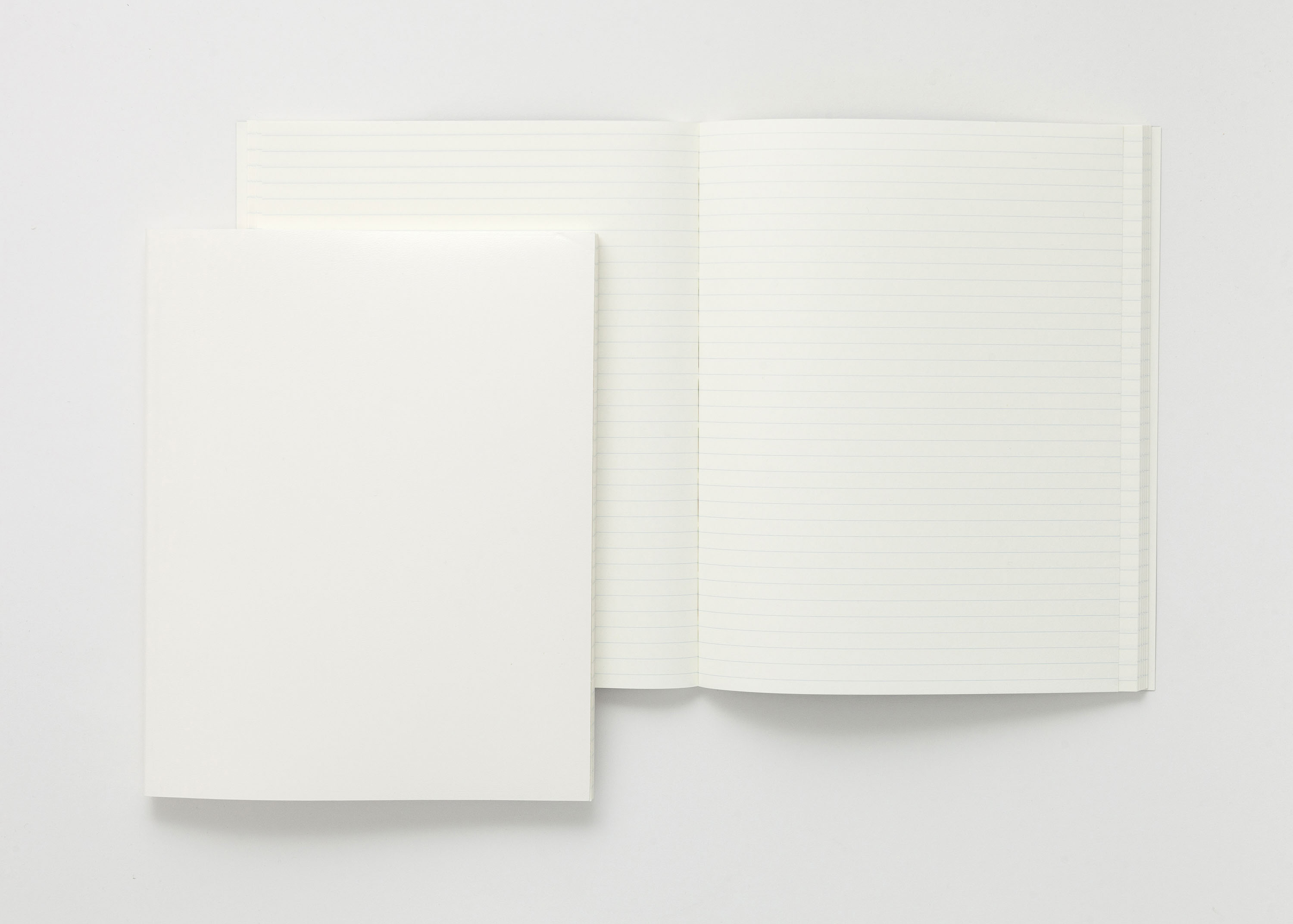 Ruled Note Book - White